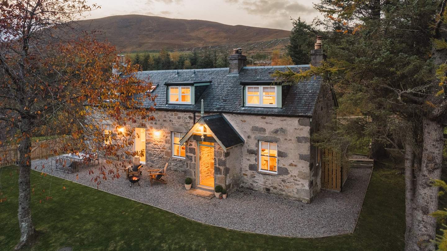 Cottages in the Scottish Highlands